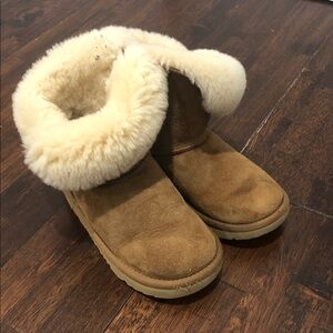 UGG Tan Shearling Boots